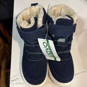 OVO Kids Dark Blue Cozy Boots
